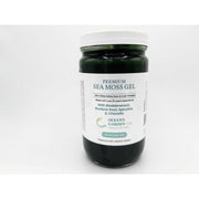 Ocean's Garden Gel Premium Sea Moss with Bladderwrack, Burdock root, and Spirulina & Chlorella (Half Case) Organic Health Lavender 8oz,16oz,32oz