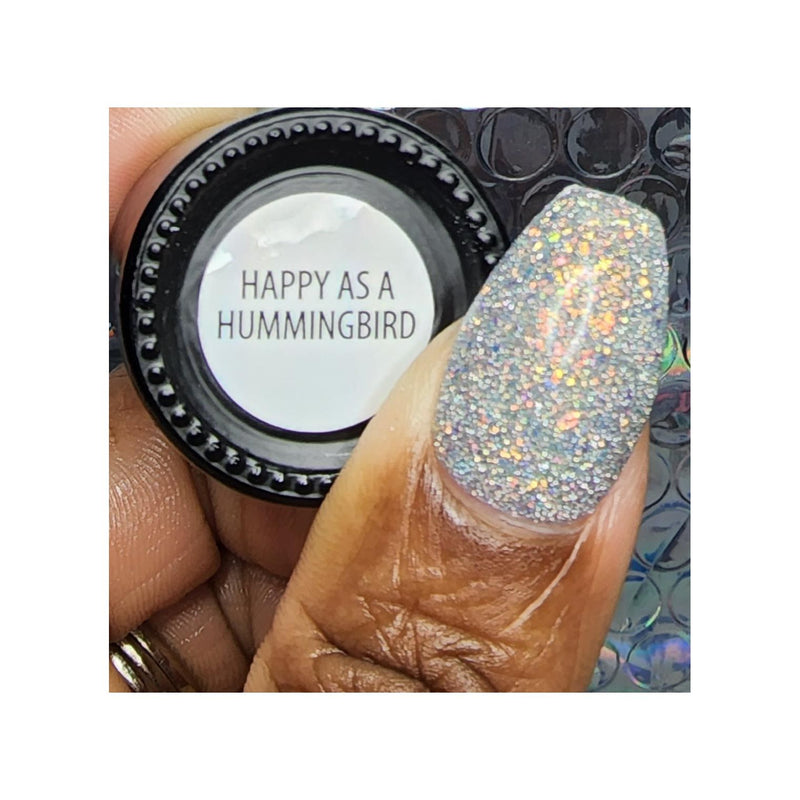 UberChic Beauty Happy As A Hummingbird - Iridescent Reflective Gel Polish Gel Polish Rosy Brown