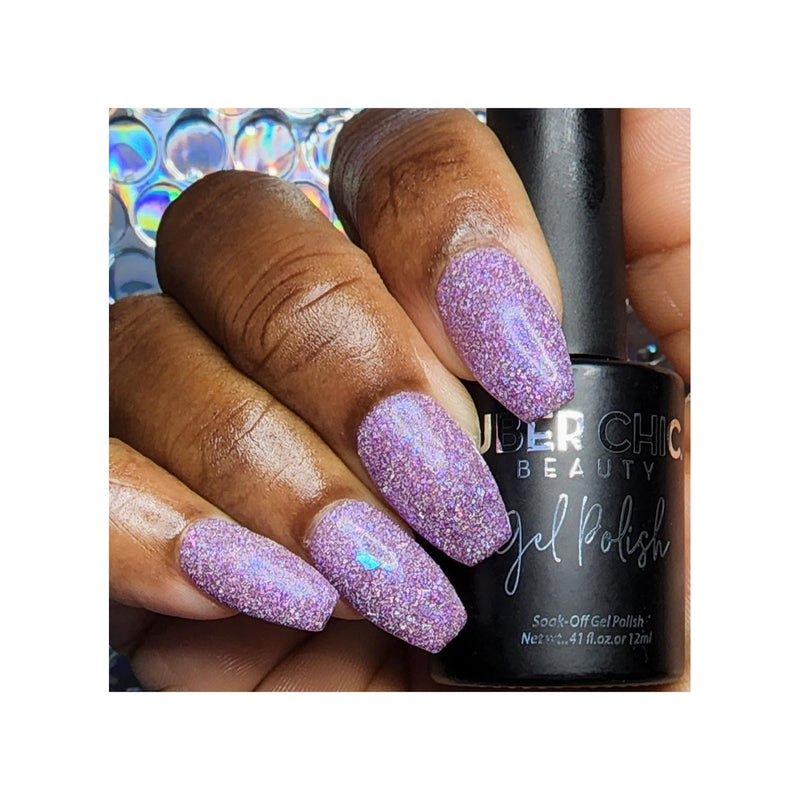 UberChic Beauty Wild Orchid - Iridescent Reflective Gel Polish Gel Polish Dim Gray