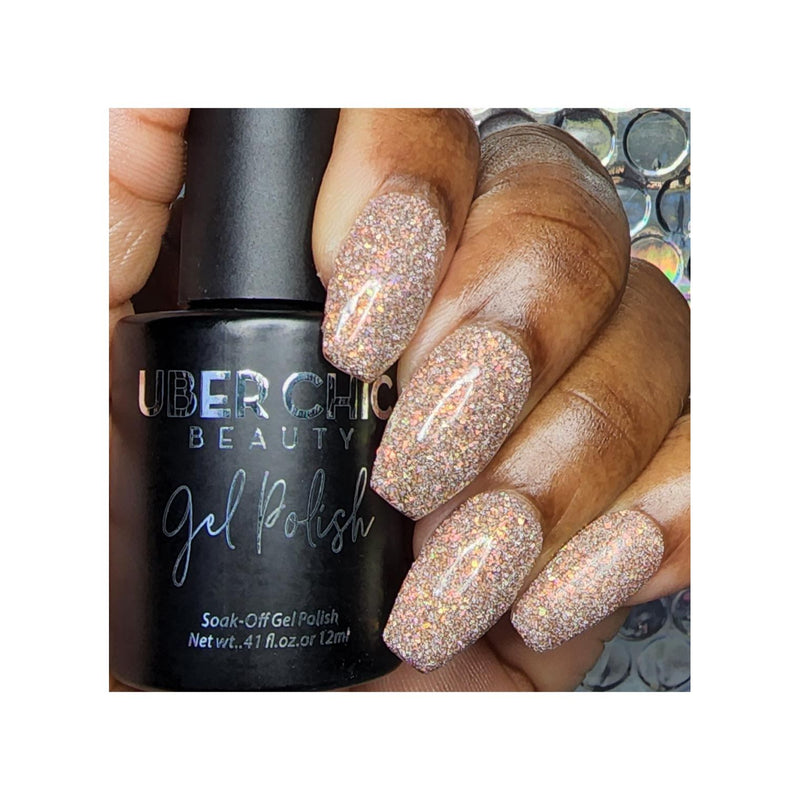 UberChic Beauty Auburn Skies - Iridescent Reflective Gel Polish Gel Polish Dim Gray
