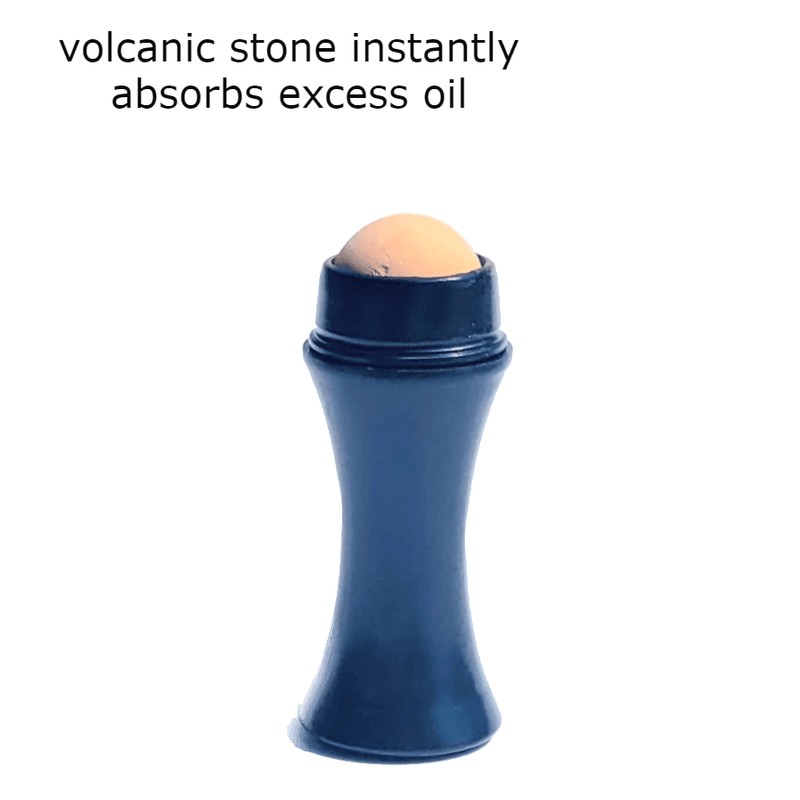 ZAQ Skin & Body ZAQ Volcanic Oil-Absorbing Face Roller - Black White Smoke