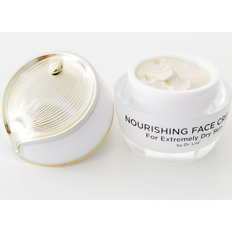 EpiLynx Super Nourishing Calming Face Cream for Extremely Dry & Sensitive Skin – Vegan & Hypoallergenic Face Creams Light Gray