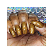 UberChic Beauty Who Spiked The Cocoa? - Holographic Polish Regular Polish Dim Gray
