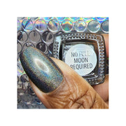 UberChic Beauty No Full Moon Required - Holographic Polish Regular Polish Dark Gray