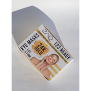ZAQ Skin & Body 123 Ready 24K GOLD LIFT & FIRM GEL EYE PATCHES Gray 1 Pair,5 Pair,Retail Box - 10 Packs ( 50 Pairs)