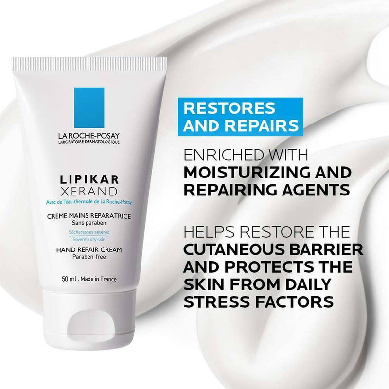 La Roche-Posay La Roche-Posay Lipikar Xerand Repairing Hand Cream 50 ml Hand Cream Lavender