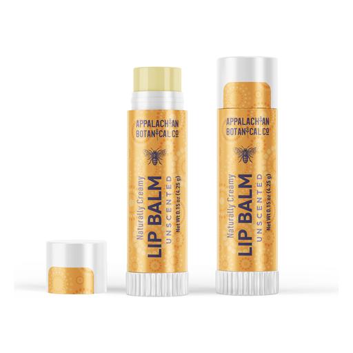 Appalachian Botanical Co. Naturally Creamy Lip Balm Lip care Tan 2pk / Yellow