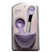 ZAQ Skin & Body Mixing Bowl Set Gray Purple