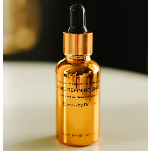 EpiLynx Pore Refining & Redness Relief Serum – Vegan, Gluten-Free, Hypoallergenic Brightening Formula Face Serums Black