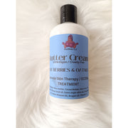 KaziRokz Advance Skin Therapy / Eczema Treatment Butter Cream Body Lotion 8oz.(100% vegan / cruelty free) Light Gray Blue Berries and Oatmeal