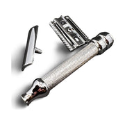 Murphy and McNeil Mace Safety Razor (MM-03) - by Murphy and McNeil Safety Razor Light Gray