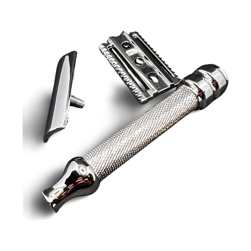 Murphy and McNeil Mace Safety Razor (MM-03) - by Murphy and McNeil Safety Razor Light Gray