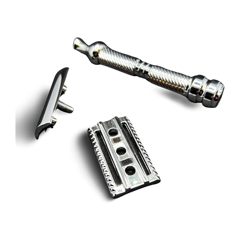 Murphy and McNeil Kladibos Safety Razor (MM-04) - by Murphy and McNeil Safety Razor Light Gray