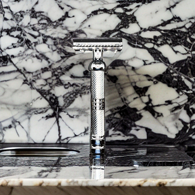 Murphy and McNeil Kladibos Safety Razor (MM-04) - by Murphy and McNeil Safety Razor Gray