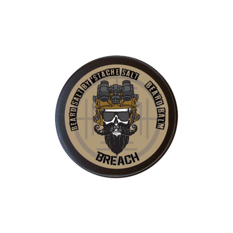 Stache Salt Moustache Wax Breach Beard Balm Beard Balm Dim Gray