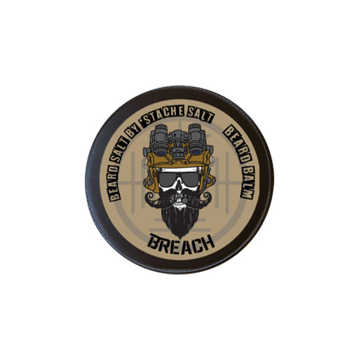 Stache Salt Moustache Wax Breach Beard Balm Beard Balm Dim Gray