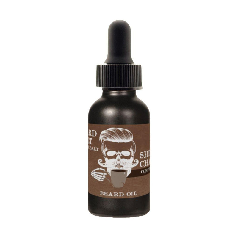 Stache Salt Moustache Wax Shift Change - Coffee Vanilla Beard Oil Beard Oil Dark Slate Gray