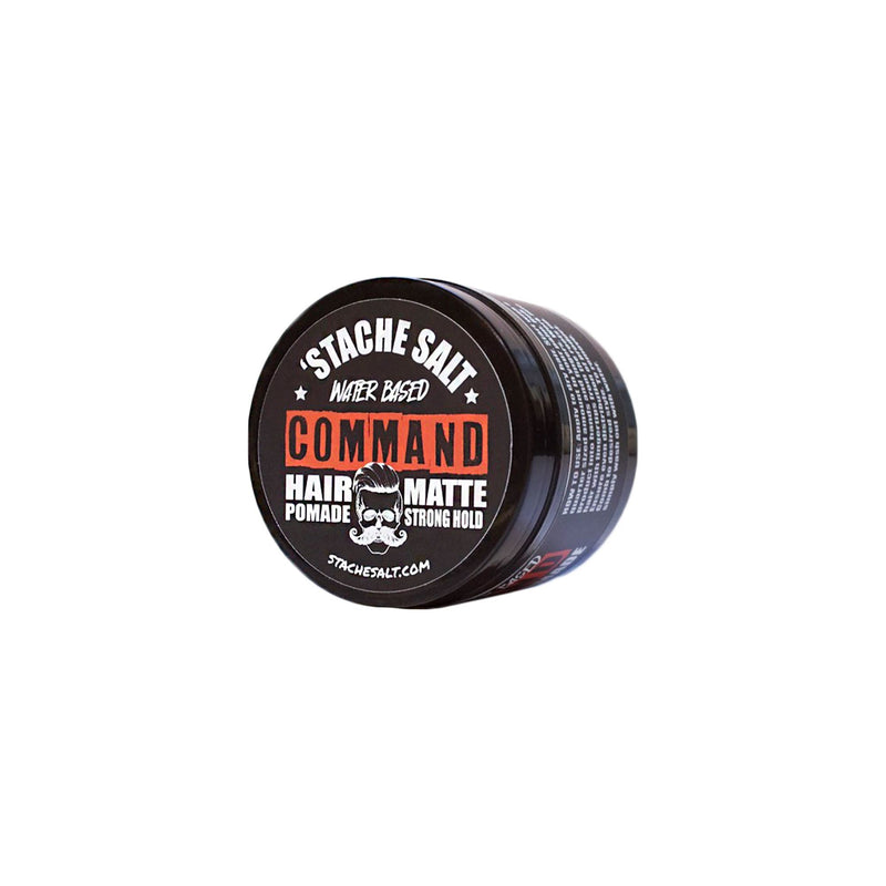 Stache Salt Moustache Wax Command Hair Pomade - Water Based Hair Pomade Dark Slate Gray