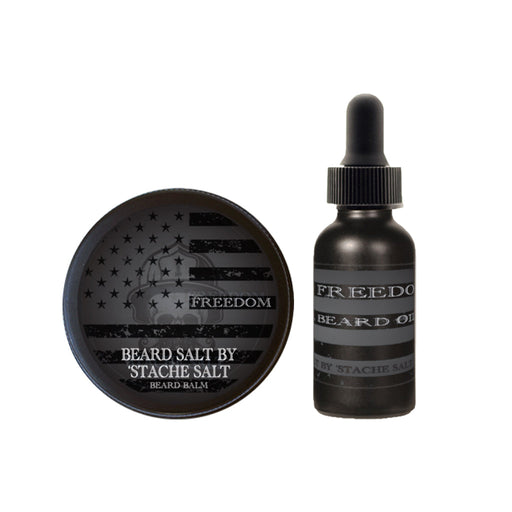 Stache Salt Moustache Wax Freedom Beard Set Beard Pack Dark Slate Gray