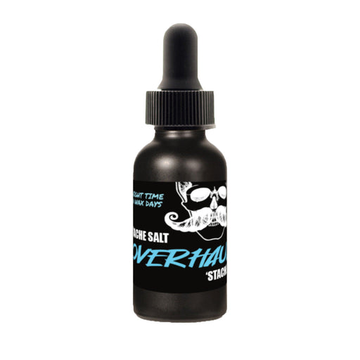 Stache Salt Moustache Wax Overhaul PM 'Stache Oil Moustache Oil Black