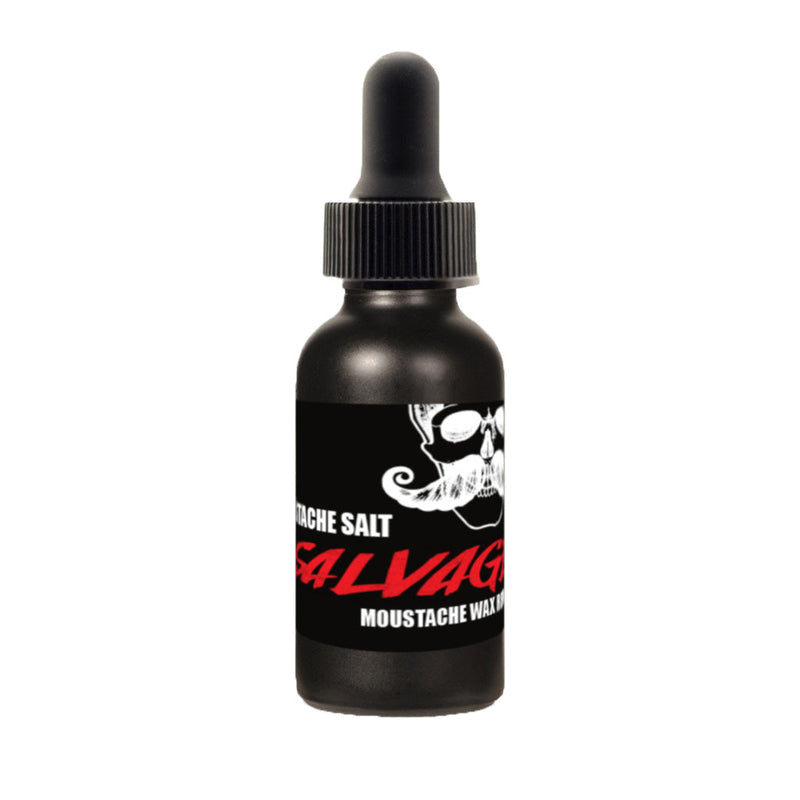 Stache Salt Moustache Wax Salvage Mustache Wax Remover mustache wax Black