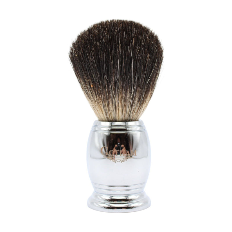 Gotham Gotham Pasteur Exclusive BL20-MT30 Black Badger Shaving Brush Shaving Brush Light Gray