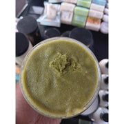 KaziRokz Matcha Green Tea Hemp Foaming Body Scrub 8oz (100% Vegan / Cruelty Free) Dim Gray 8oz