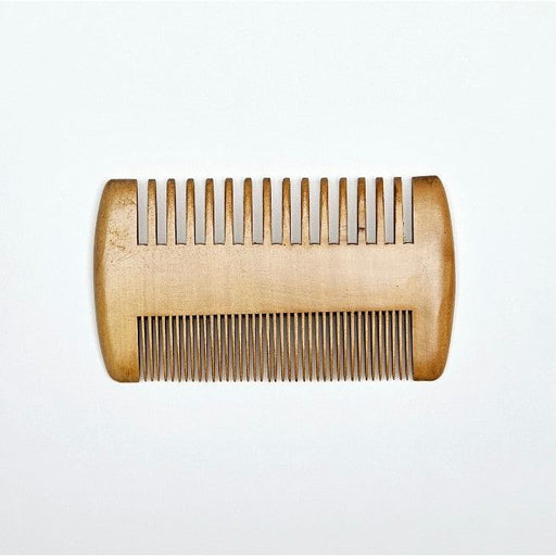 Appalachian Botanical Co. Sandalwood Beard Comb in Muslin Bag Beard Comb Tan