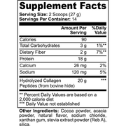 Goiteia Goiteia Grass-Fed Collagen Peptides Powder (Chocolate) 13.33 Oz (378g) Proteins & Blends White Smoke