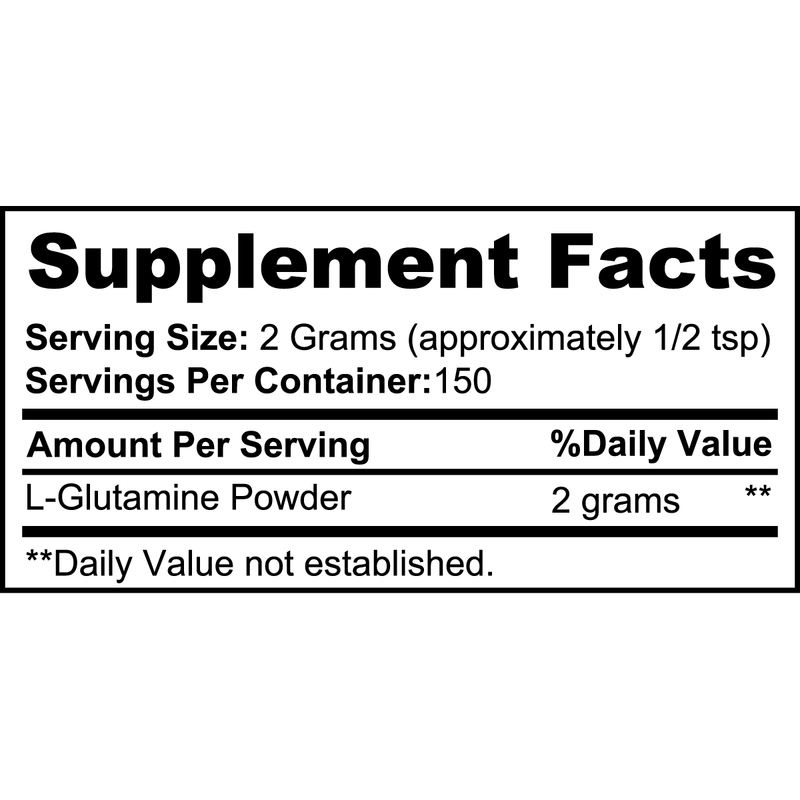 Goiteia Goiteia L-Glutamine Powder 10.6 Oz (300g) Amino Acids & Blends White Smoke