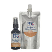 By Robin Creations Radiance Hyaluronic Acid Plumping Facial Serum Lotion & Moisturizer Gray 2 oz Glass Bottle / Original (blend of face-loving essential oils),2 oz Glass Bottle / Unscented,4 oz Refill Pouch / Original (blend of face-loving essential oils),4 oz Refill Pouch / Unscented,4 oz Refill Pouch w/ Metal Funnel / Original (blend of face-l