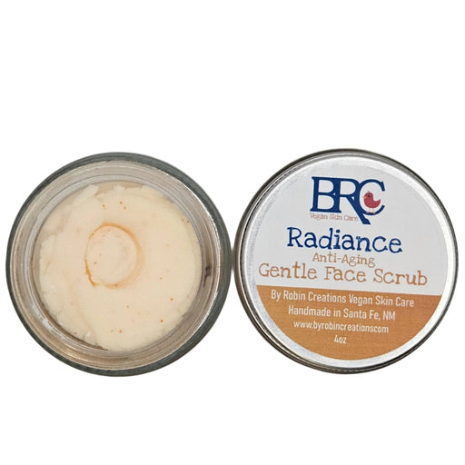 By Robin Creations Radiance Gentle Anti-Aging Face Scrub Skin Care Gray Original (Lavender & Frankincense),Unscented