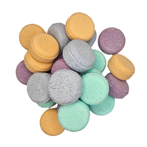By Robin Creations Last Chance! Super Fragrant Essential Oil Shower Melts Bath & Body Dark Gray Breathe - Cold Congestion & Flu Relief,Seasonal Allergy Relief,Jasmine Gardenia,Sleepy Lavender & Chamomile