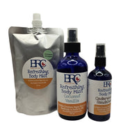 By Robin Creations Vegan Essential Oil Body Mist Spray Perfume & Cologne Light Slate Gray Lemongrass Eucalyptus / 3.4 oz Glass Bottle (Airline TSA Compliant),Lemongrass Eucalyptus / 8 oz Glass Bottle,Lemongrass Eucalyptus / 10 oz Plastic Flairosol Bottle,Lemongrass Eucalyptus / 8.5 oz Refill Pouch,Lemongrass Eucalyptus / 17 oz Refill Pouch,Jas