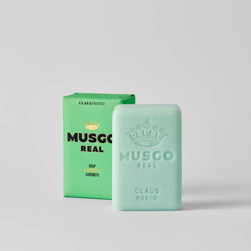 Claus Porto Claus Porto Musgo Real Clássico 22 Body Soap 1.8 Oz Bar Soap Gray
