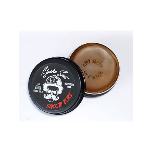 Stache Salt Moustache Wax Smooth Bore - Firme Hold Mustache & Beard Wax Moustache Wax Lavender