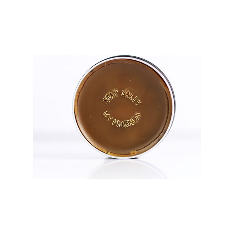 Stache Salt Moustache Wax Smooth Bore - Firme Hold Mustache & Beard Wax Moustache Wax Saddle Brown