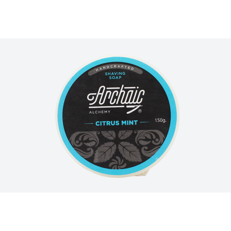 Archaic Alchemy Archaic Alchemy Citrus Mint Shaving Soap 150g Shaving Soap Dark Slate Gray