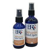 By Robin Creations VaPoorize Before-You-Go Toilet Spray Toilet Spray Gray 2 oz Glass Spray Bottle,3.4oz Glass Spray Bottle,8.5oz Refill Pouch