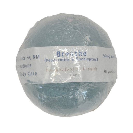 By Robin Creations Aromatherapy Bath Fizzies Bath Additives White Smoke Breathe For Colds Congestion & Flu Relief / 1 Fizzy,Breathe For Colds Congestion & Flu Relief / 4 Fizzies