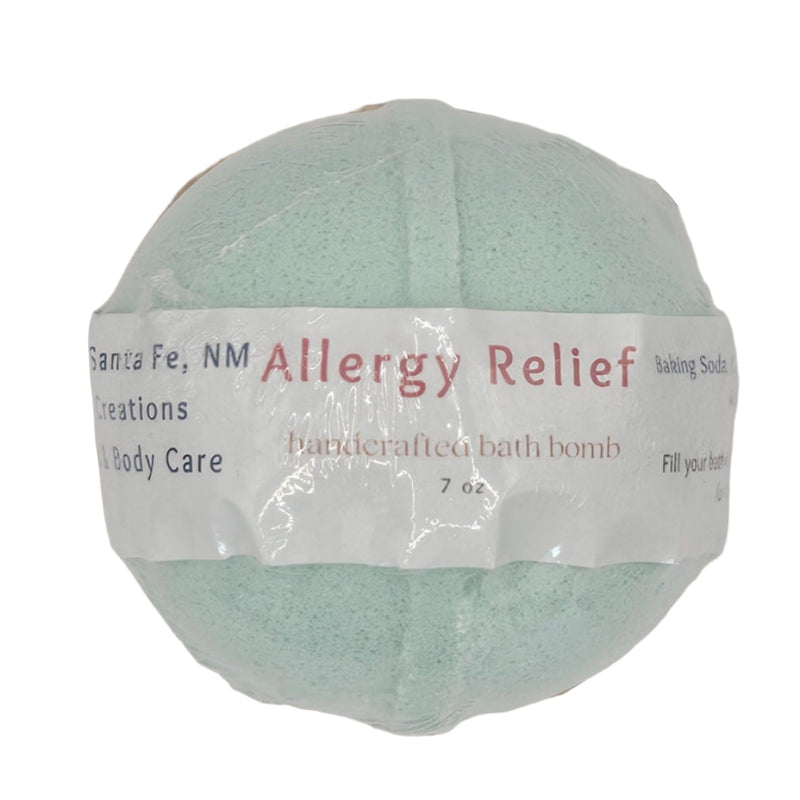 By Robin Creations Aromatherapy Bath Fizzies Bath Additives White Smoke Seasonal Allergy Relief / 1 Fizzy,Seasonal Allergy Relief / 4 Fizzies