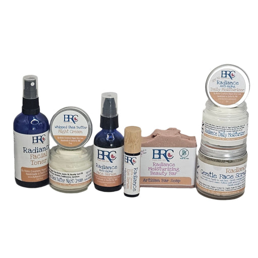 By Robin Creations Radiance Ultimate Moisture Facial Bundle with Free Moisturizing Cleansing Bar Skin Care White Smoke Original Scent / Sheer (No SPF) Moisturizer,Unscented / Sheer (No SPF) Moisturizer