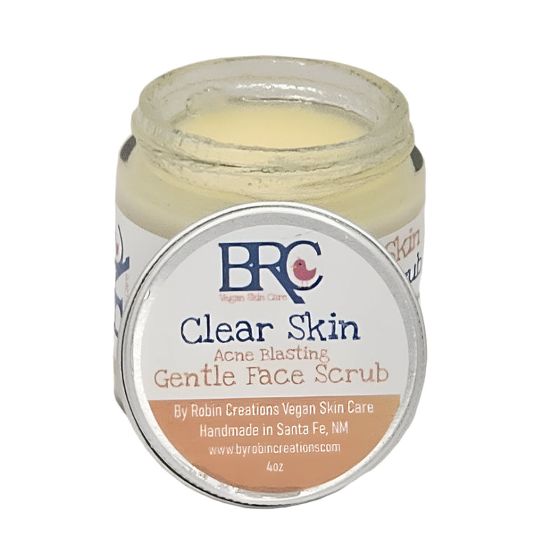 By Robin Creations Clear Skin Deluxe Acne Healing Facial Bundle with Free Healing Cleansing Bar Acne Treatments & Kits White Smoke Original Scent,Unscented