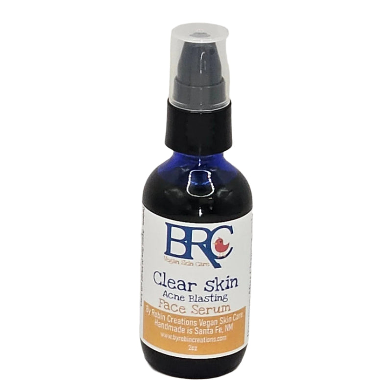 By Robin Creations Clear Skin Essential Acne Healing Facial Bundle with Free Healing Cleansing Bar Acne Treatments & Kits White Smoke Original Scent (Clarifying Peppermint & Lemon Essential Oils),Unscented