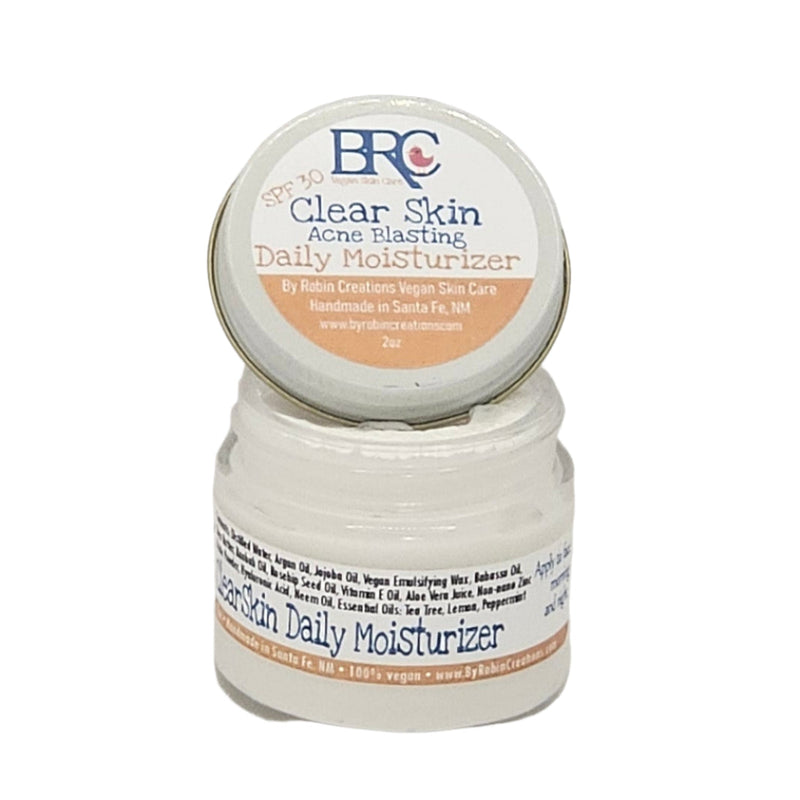 By Robin Creations Clear Skin Gentle Acne Blasting Face Scrub Acne Treatments & Kits Light Gray Unscented,Original