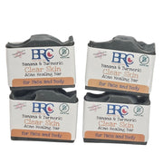 By Robin Creations Clear Skin Acne Blasting Face & Body Soap with Banana & Turmeric Acne Treatments & Kits White Smoke 4 Bars