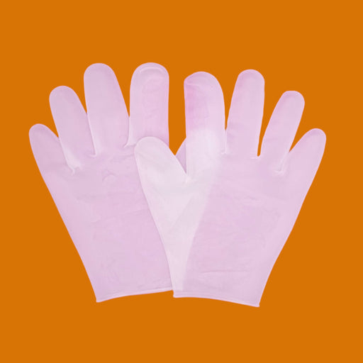 By Robin Creations Silicone Gel Moisturizing Gloves for Dry, Cracked Fingers & Hands Silicone Moisturizing Gloves Thistle 1 Pair,4 Pairs