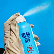 Wear SPF Performance Sunscreen Spray Deep Sky Blue