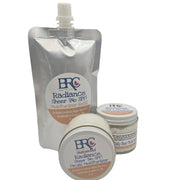 By Robin Creations Radiance Sheer (No SPF) Daily Anti-Aging Facial Moisturizer Lotion & Moisturizer White Smoke Glass Jar (2oz) / Original (Lavender & Frankincense),Glass Jar (2oz) / Unscented,Refill Pouch (4oz) / Original (Lavender & Frankincense),Refill Pouch (4oz) / Unscented