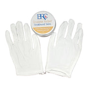 By Robin Creations Intense Eczema Healing Balm + Cotton Gloves Set - Adult & Children Sizes Accessories & Containers Lavender 2oz Tin of Eczema Healing Balm / Adult (Medium/Large),2oz Tin of Eczema Healing Balm / Children (Small/ExtraSmall),4oz Tin of Eczema Healing Balm / Adult (Medium/Large),4oz Tin of Eczema Healing Balm / Children (Small/ExtraSmall),8oz Jar of Eczema Healing